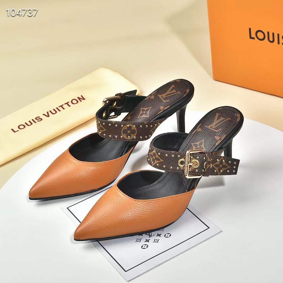 Women L*ouis V*uitton Top Slippers