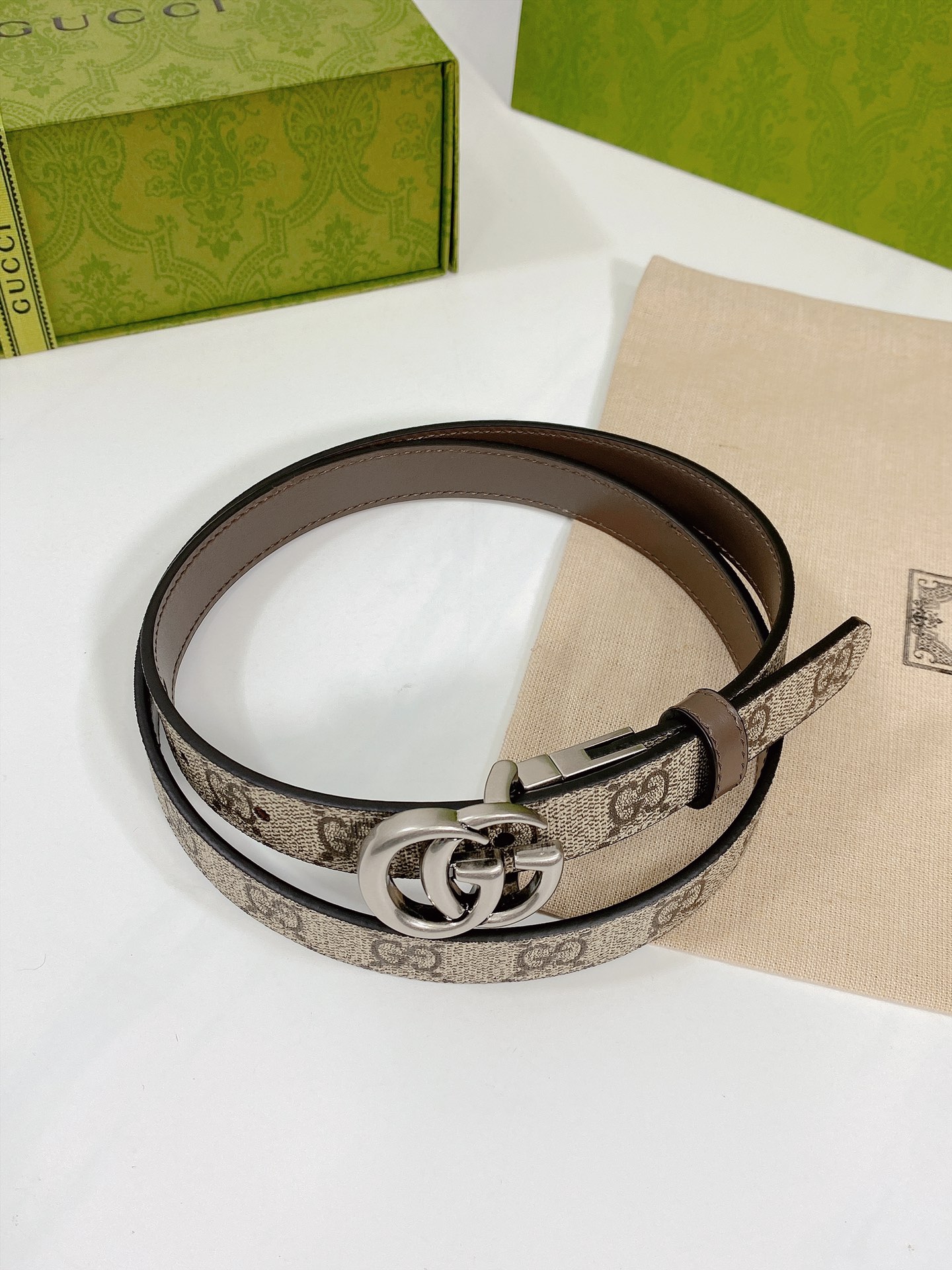 G*ucci Belts Top Version 2.0cm