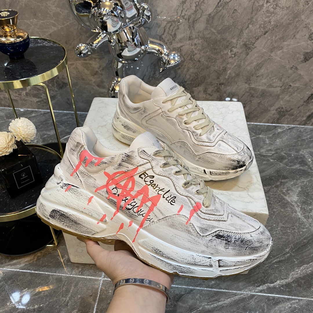 Men Women G*ucci Top Sneaker
