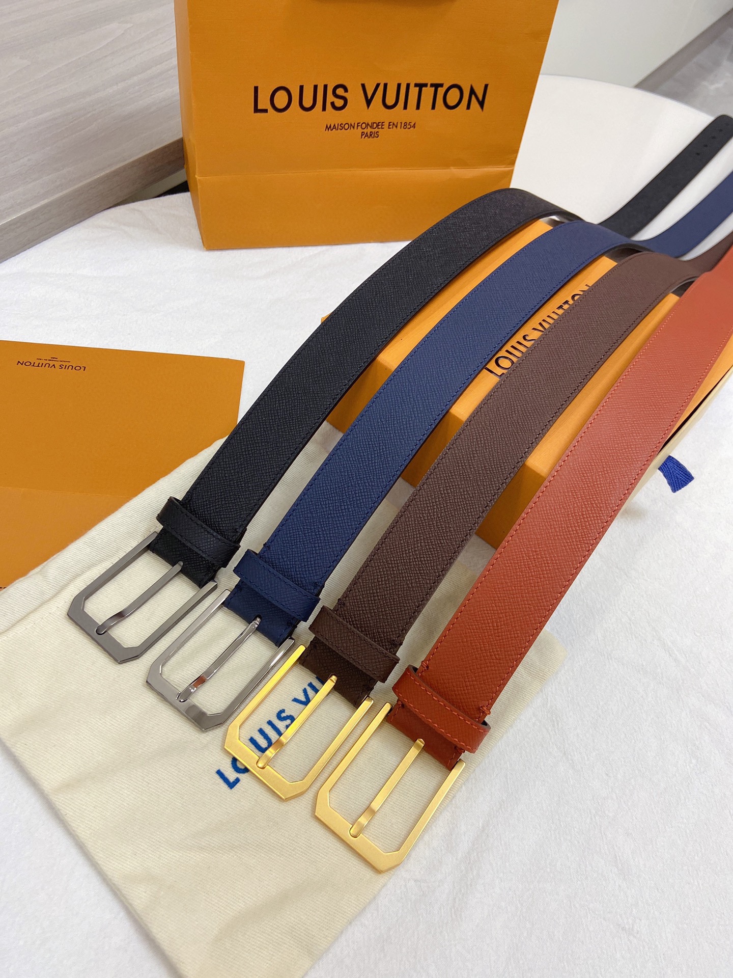 L*ouis V*uitton Belts Top Quality 35MM