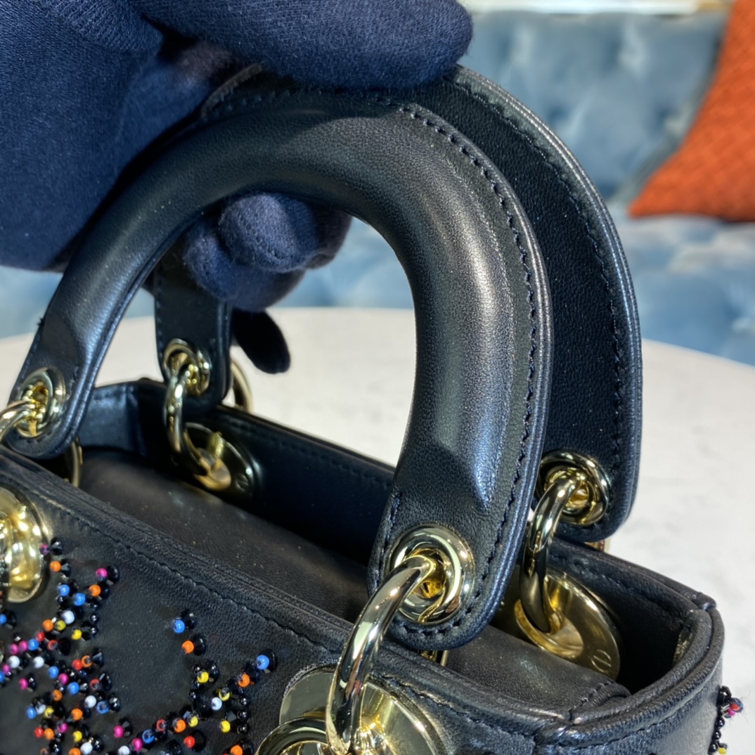 D*ior Bag Top Quality 17*7*14CM