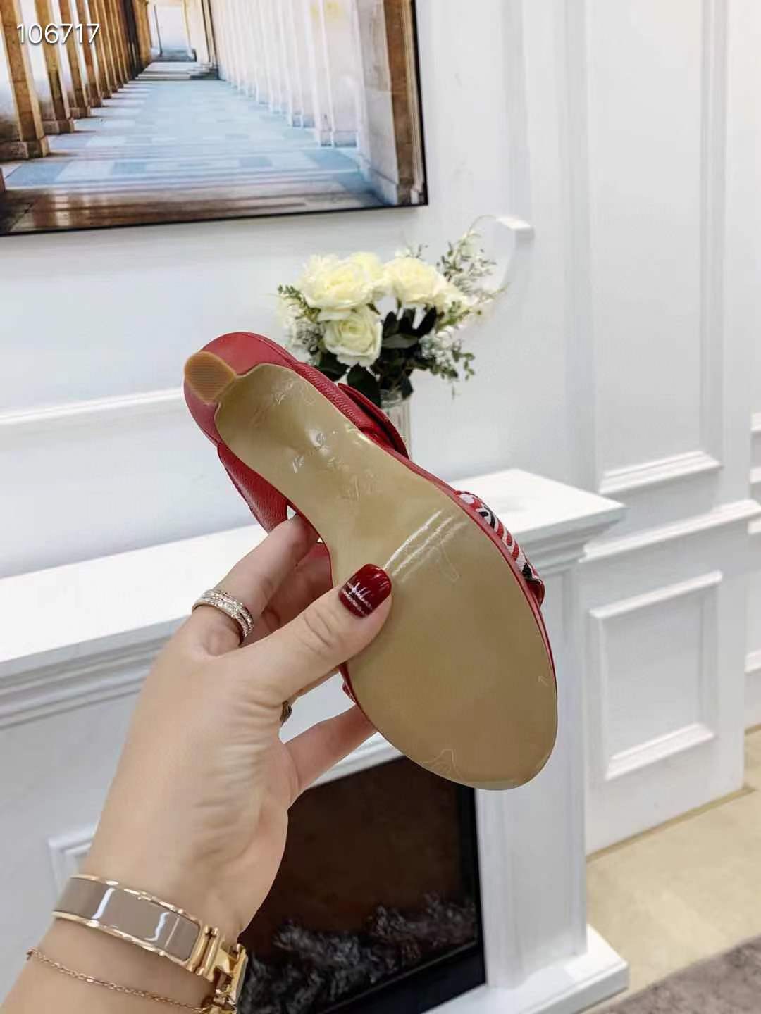 Women L*ouis V*uitton Top Slippers