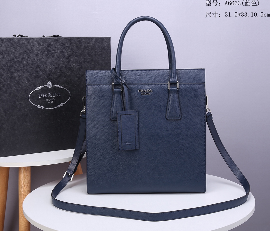P*rada Top Bag 31.5*33*10.5cm