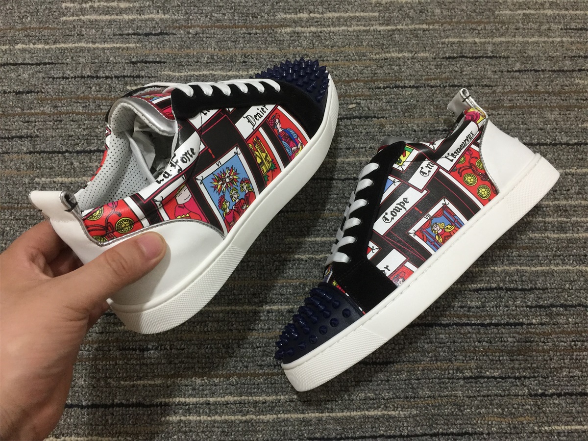 Men C*hristian L*ouboutin Top Sneaker