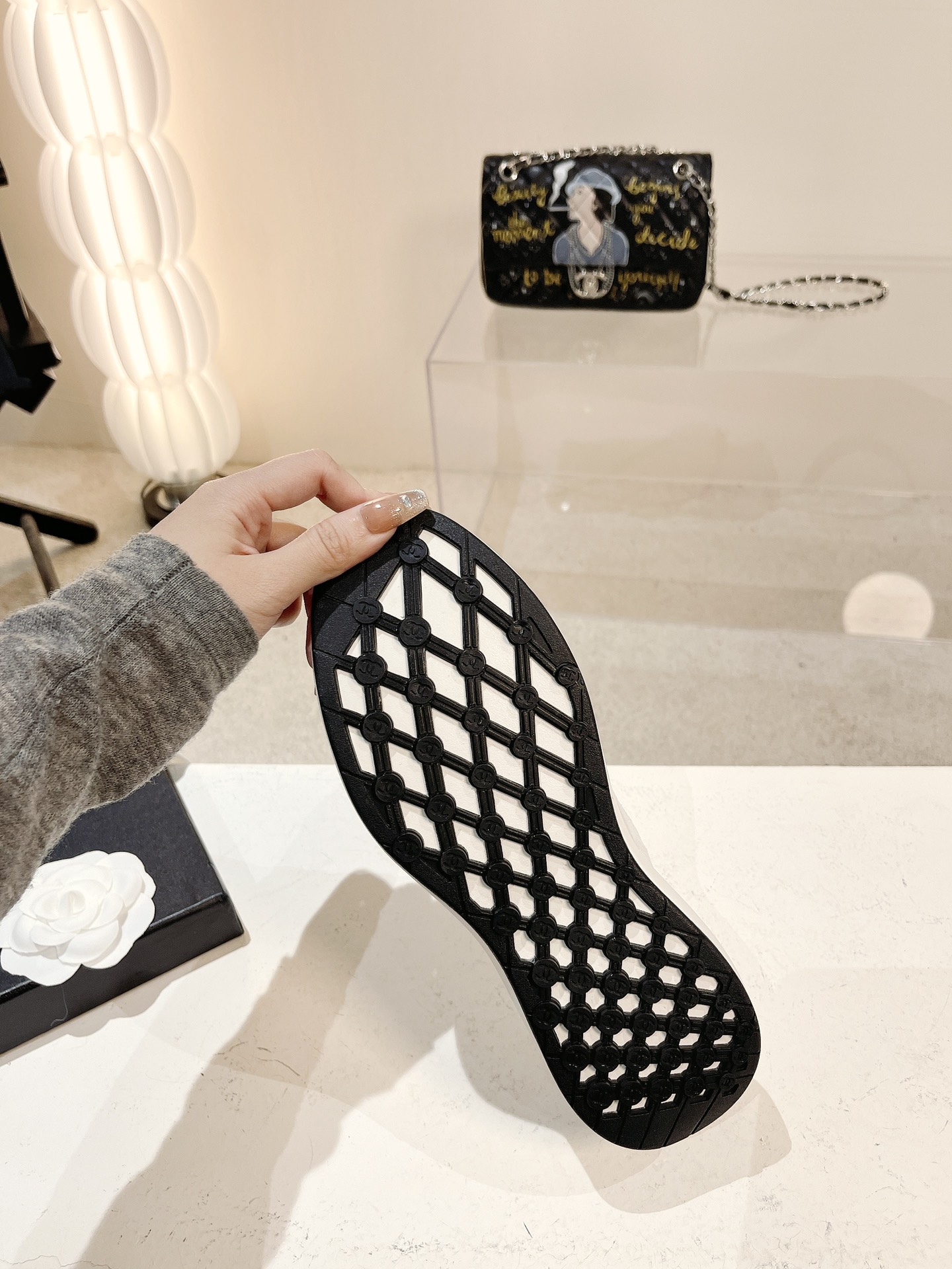 Women C*hanel Top Sneaker