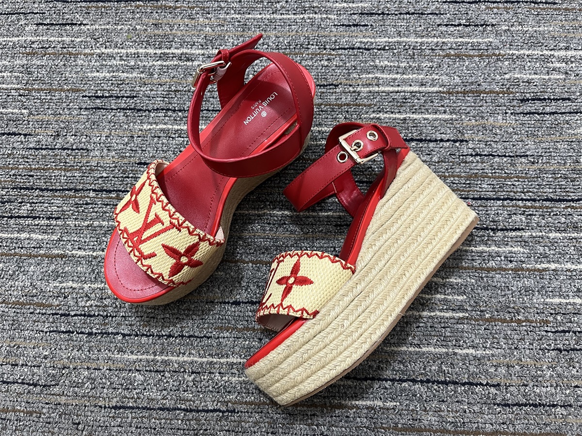 Women L*ouis V*uitton Top Sandals