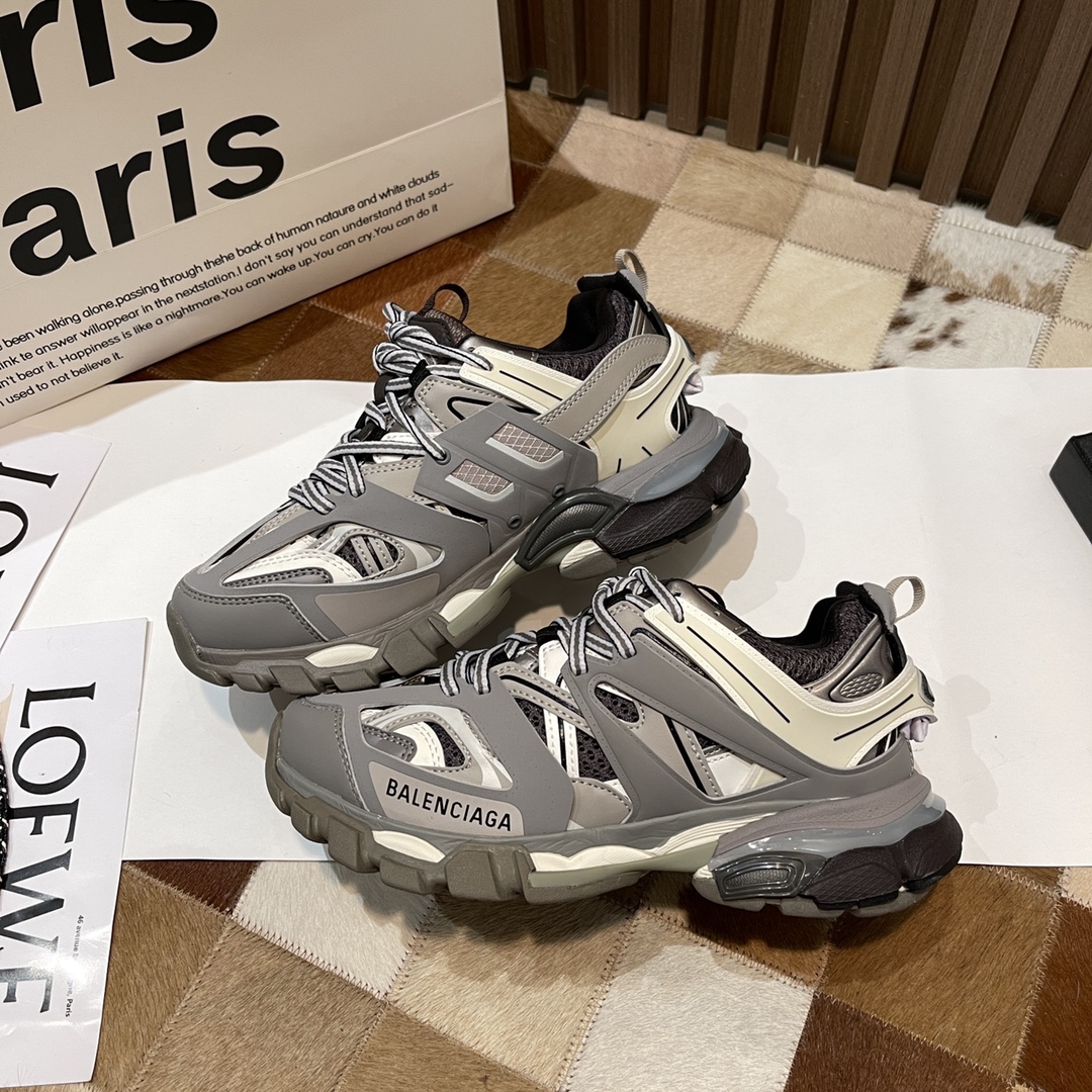 Men Women B*alenciaga Top Sneakers