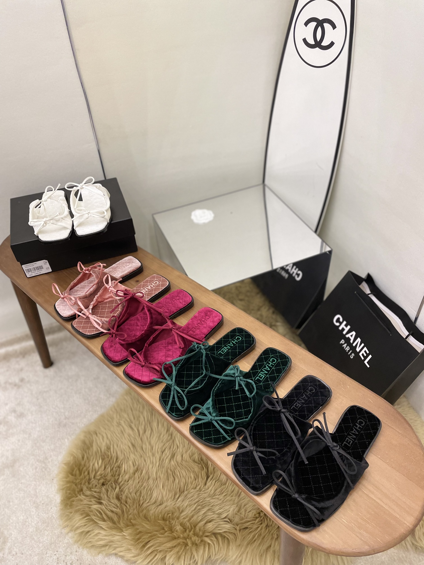 Women C*hanel Top Sandals