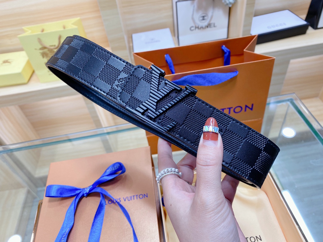 L*uis V*itton Belts Top Version 3.8cm