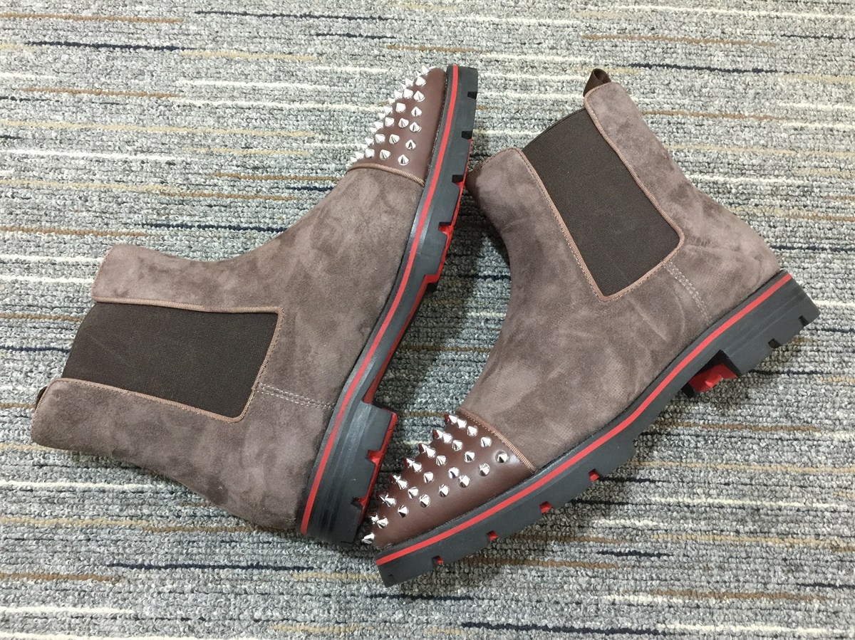 Men C*hristian L*ouboutin Top Boots