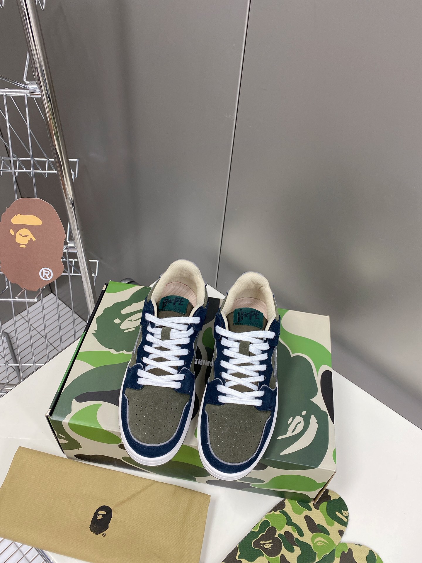 Men Women B*ape Top Sneaker