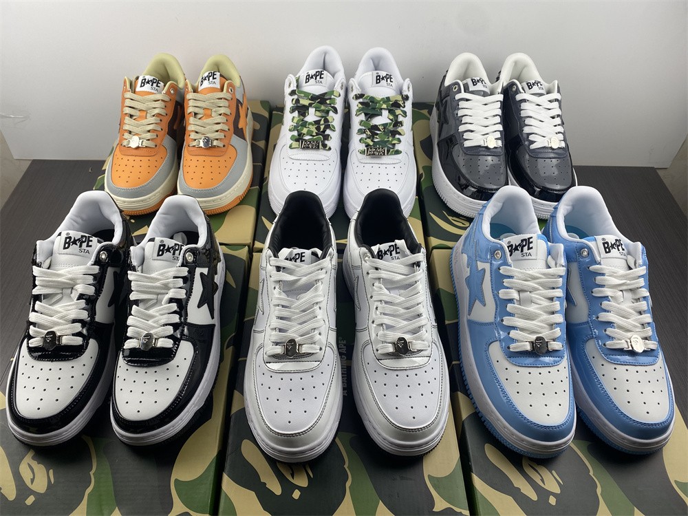 Men Women B*ape Top Sneaker