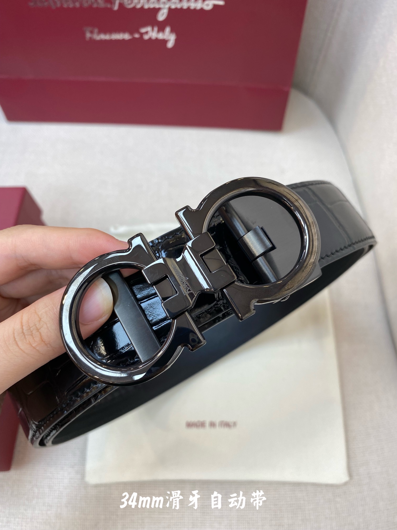 F*erragamo Belts Top Quality 3.5 CM