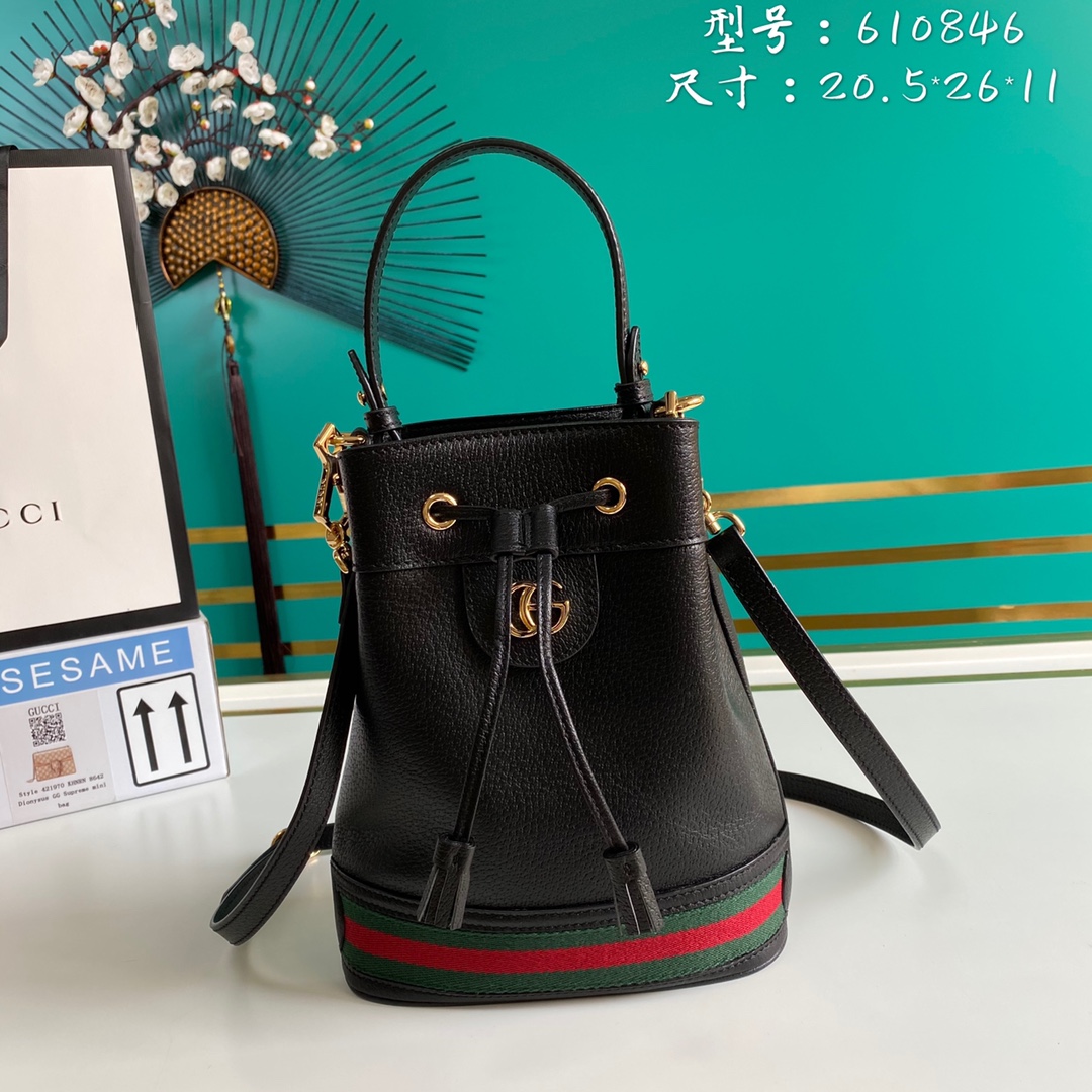 G*ucci Bag Top Quality 20.5*26*11cm