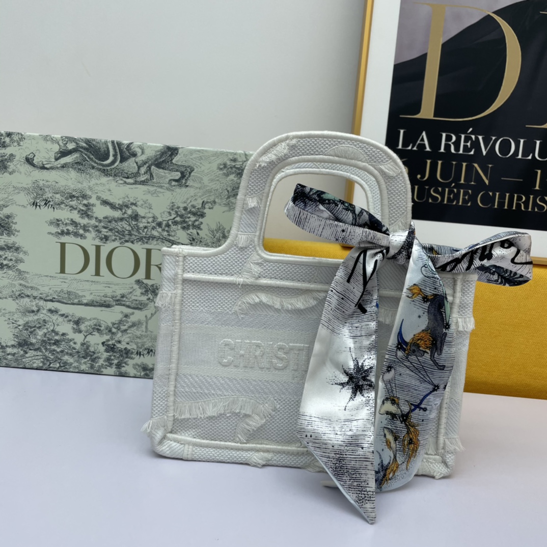 D*ior Bag Top Quality 22.5*24.*8cm