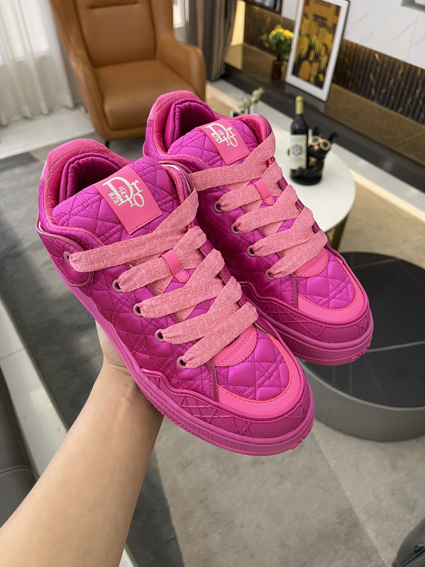 Men Women D*ior Top Sneakers