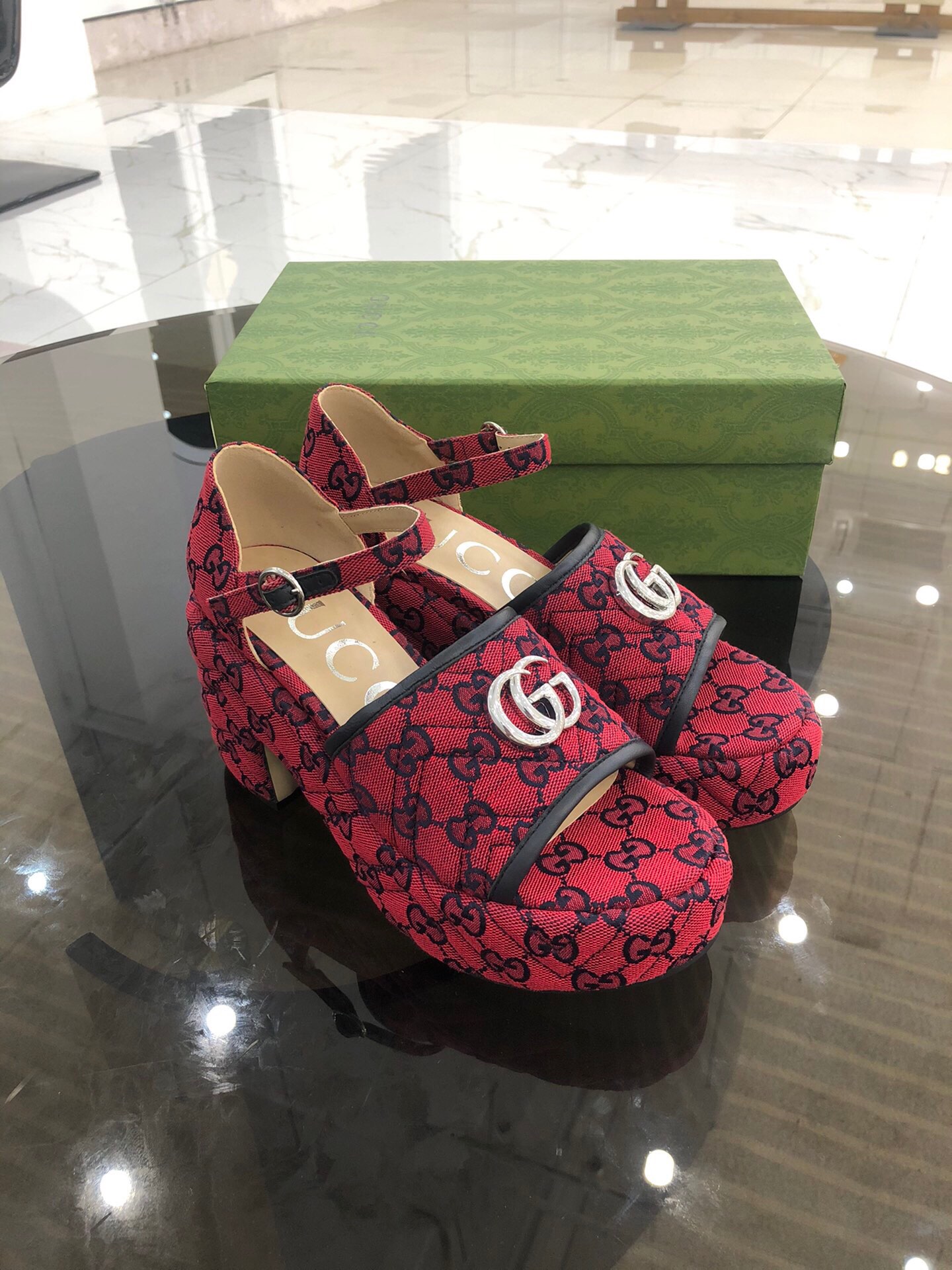 Women G*ucci Top Sandals