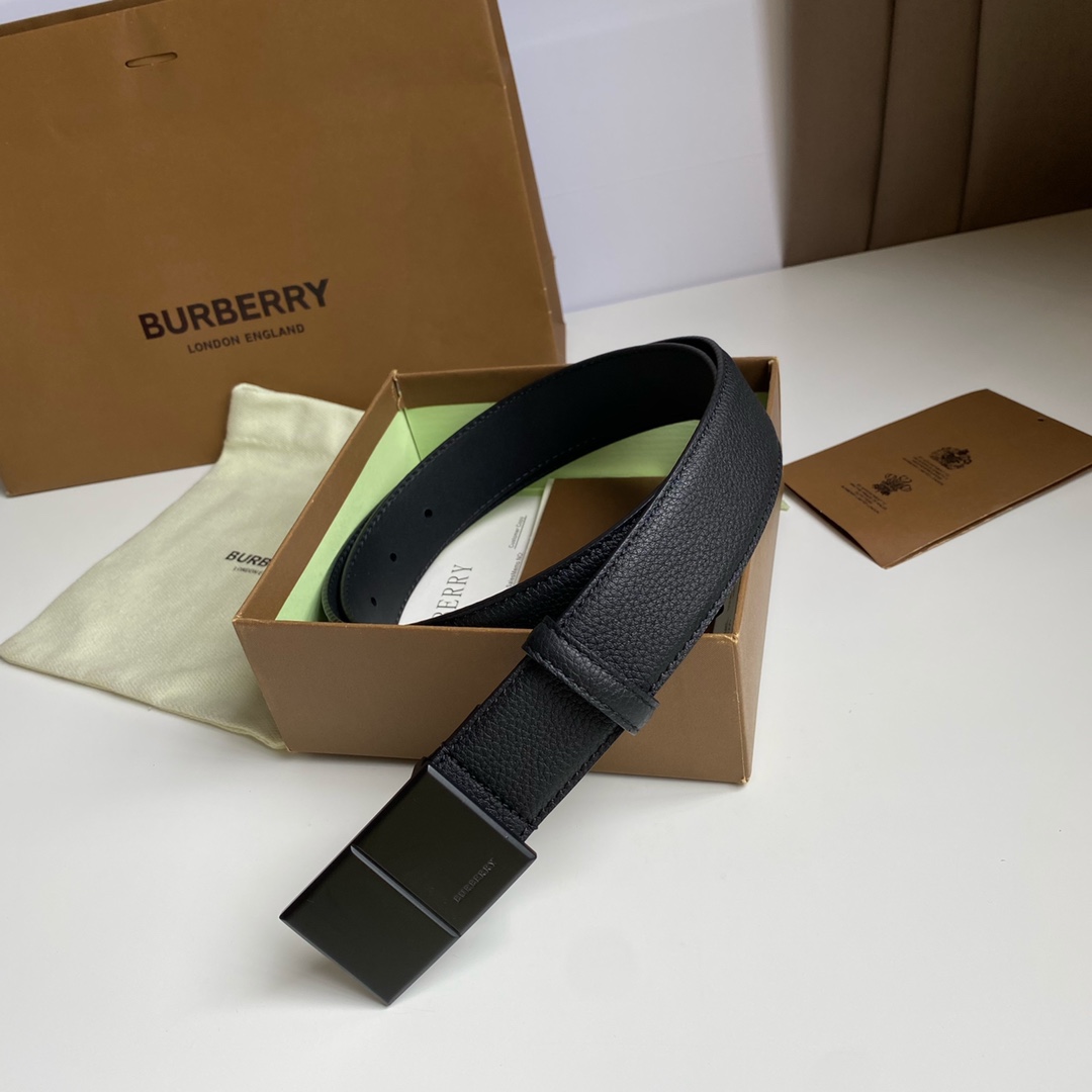 B*urberrry Belts Top Quality 35mm