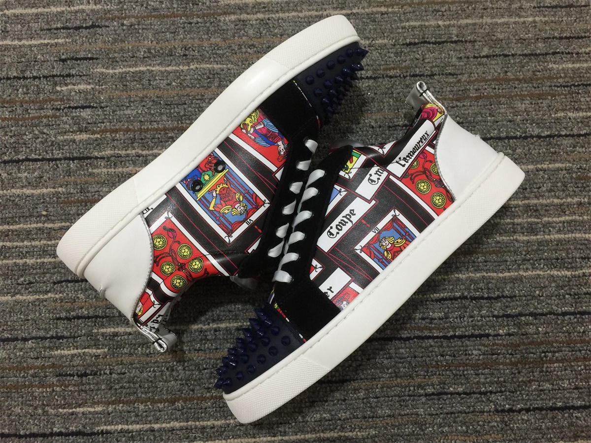 Men C*hristian L*ouboutin Top Sneaker