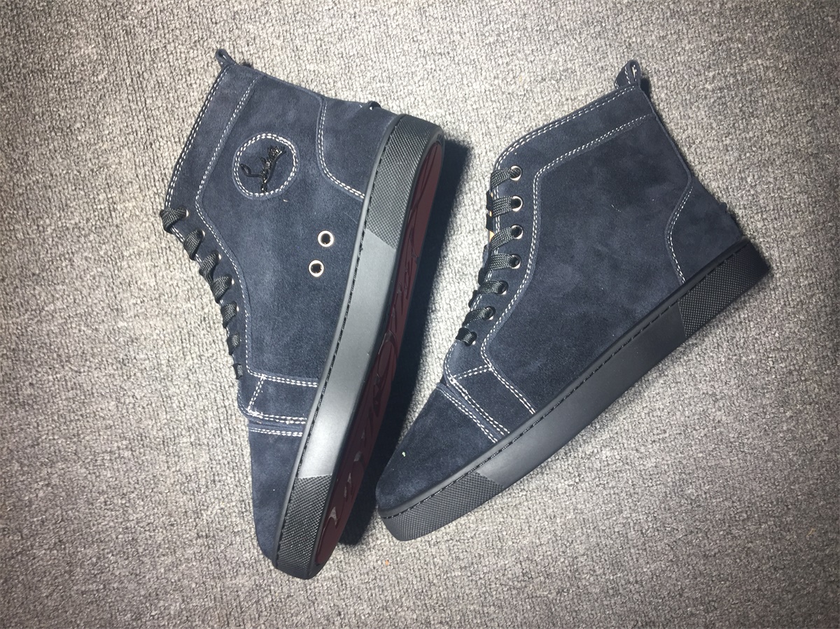 C*ristian L*uboutin Suede Leather Sneaker