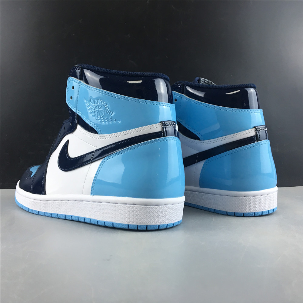 Air Jordan 1 Retro High OG UNC Patent CD0461-401