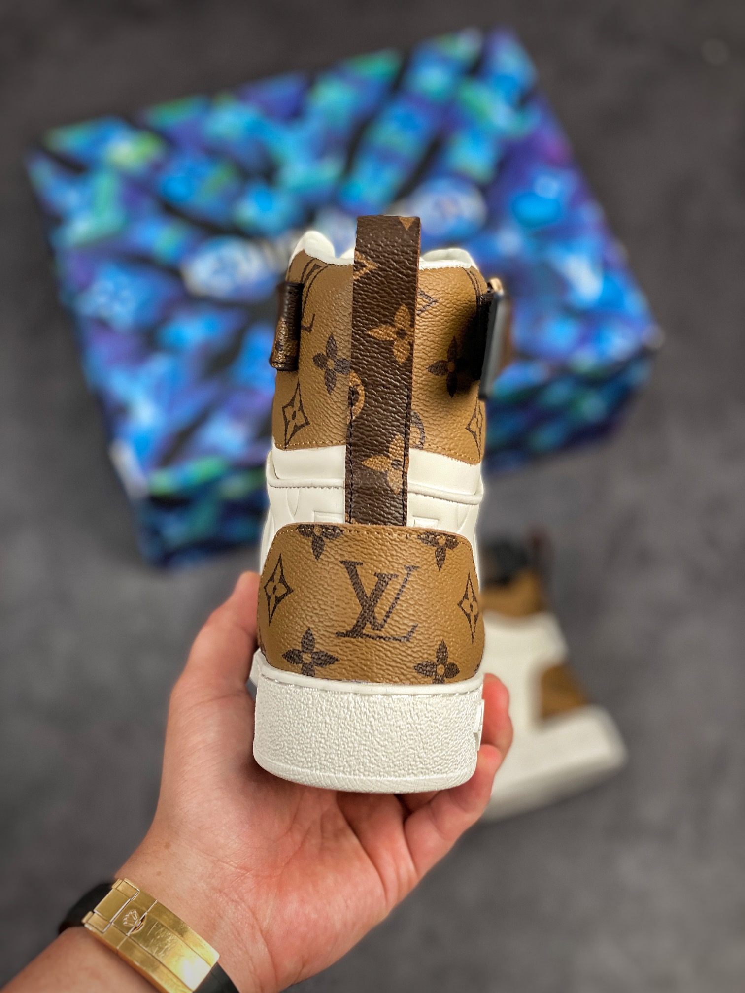 Men L*ouis V*uitton Top Sneaker