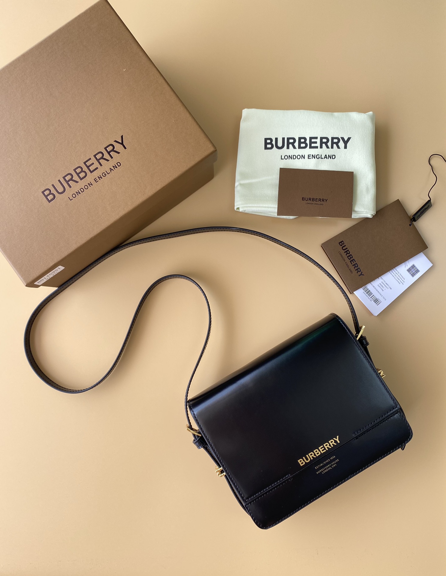 B*urberry Bag Top Quality 19.5*7*16cm