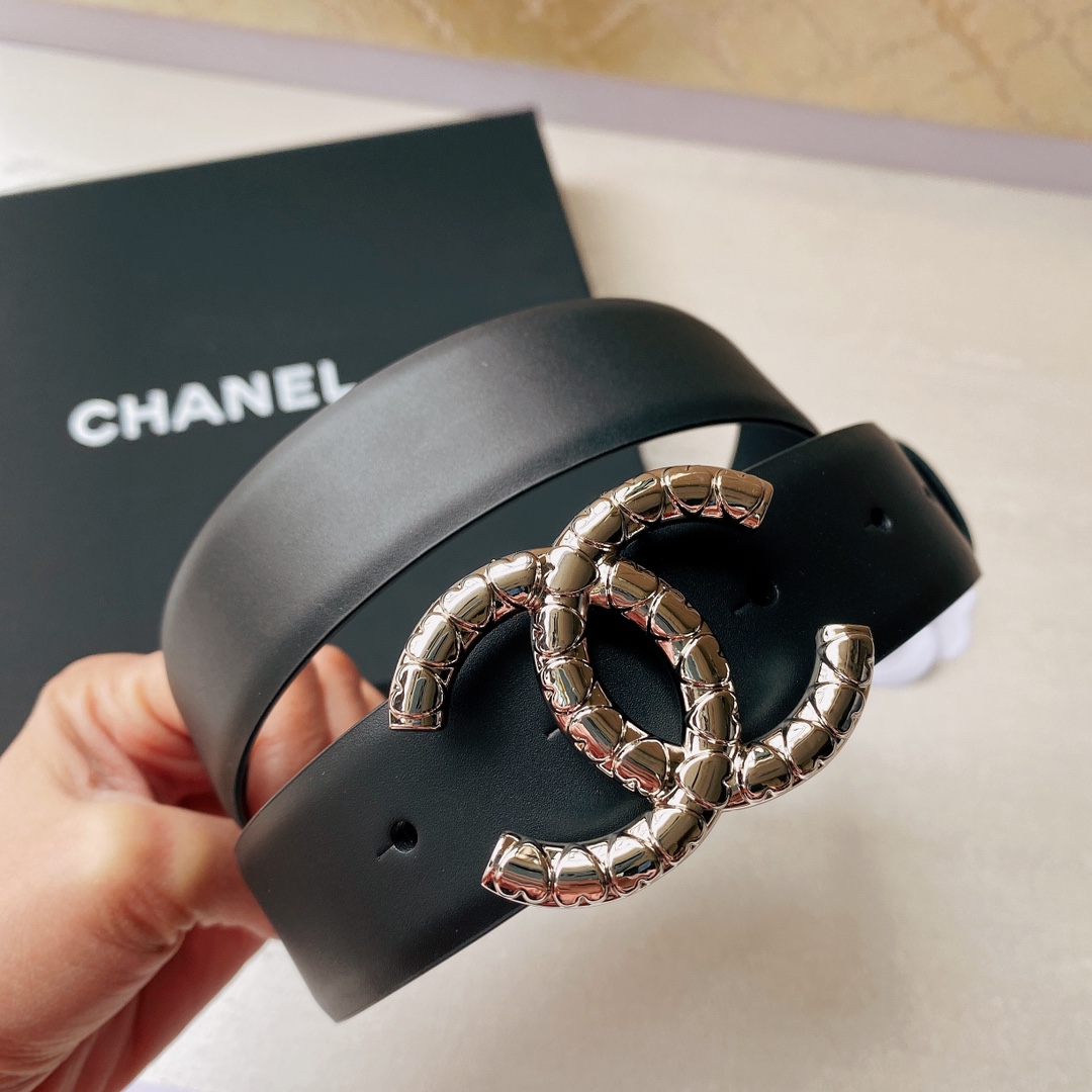 C*hanel Belts Top Quality 30MM