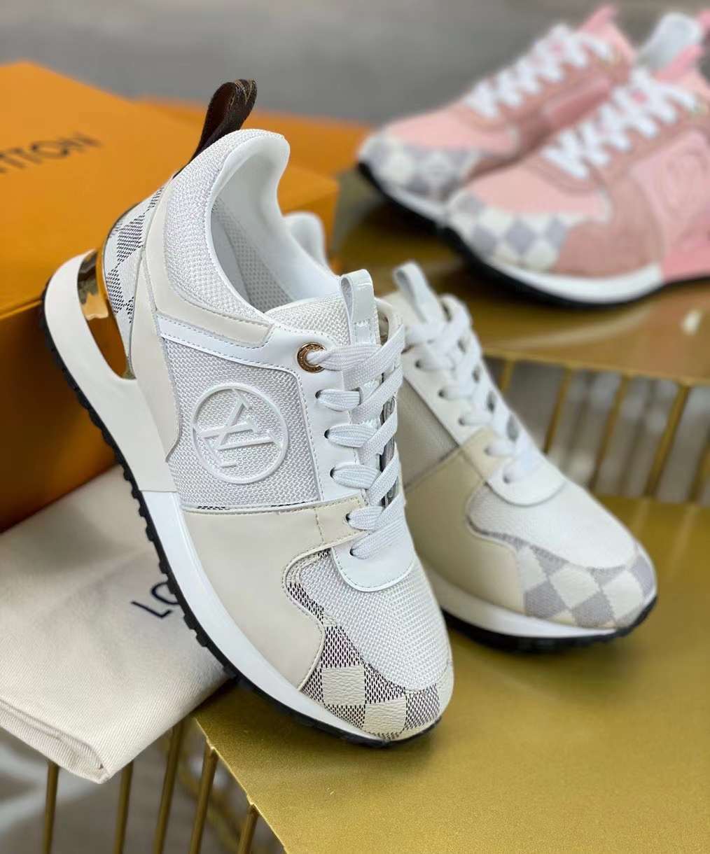 Women L*ouis V*uitton Run Away Top Sneaker