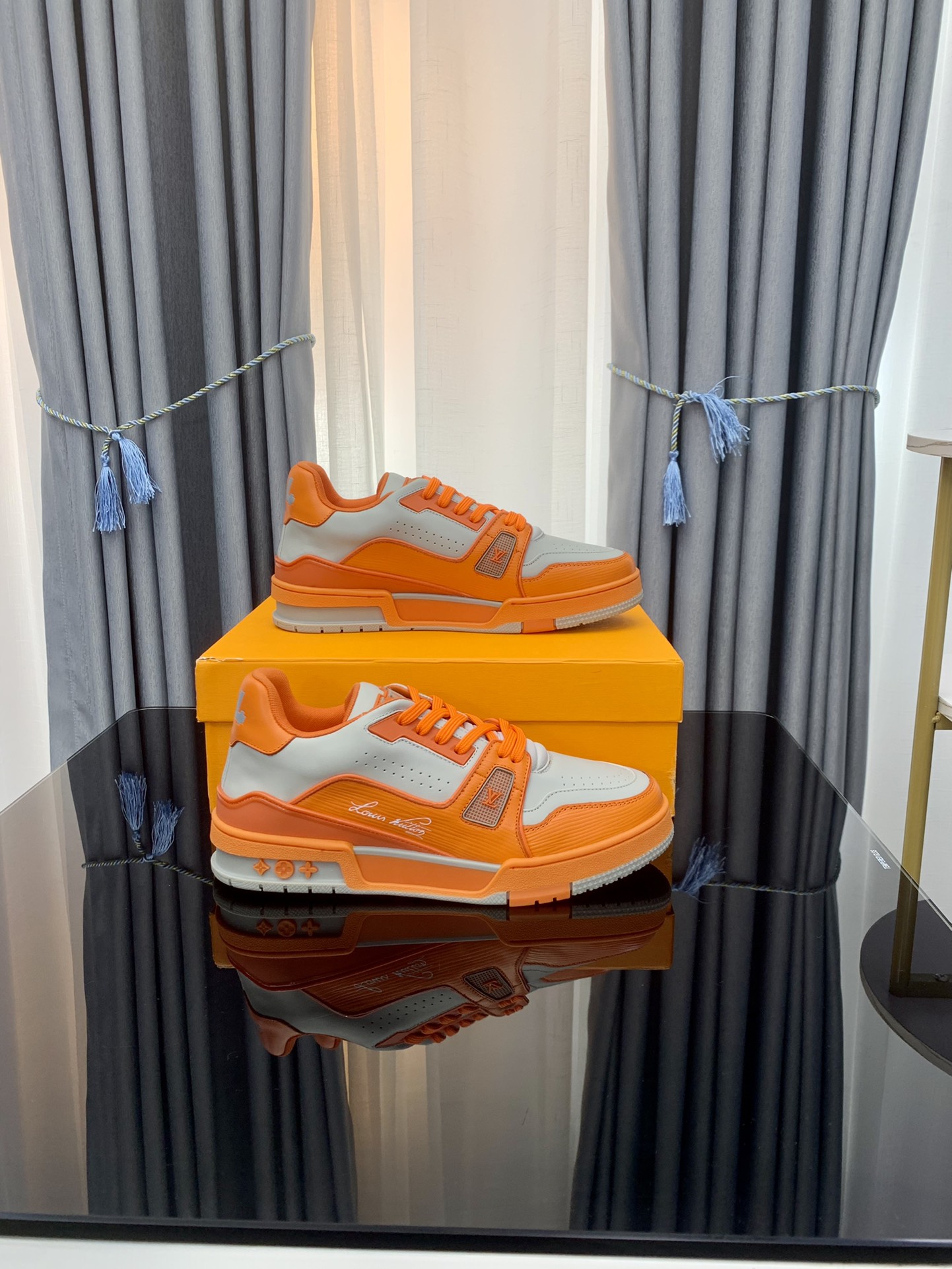 Men Women L*ouis V*uitton Top Sneakers