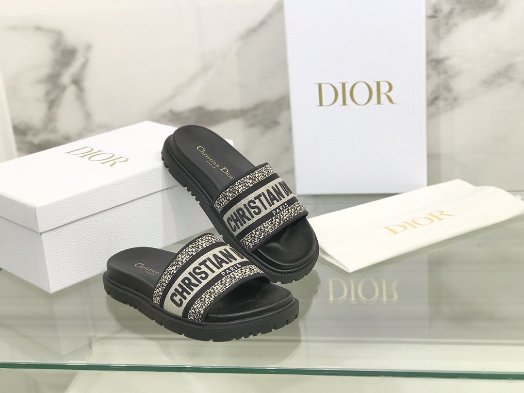 Women D*ior Top Sandals