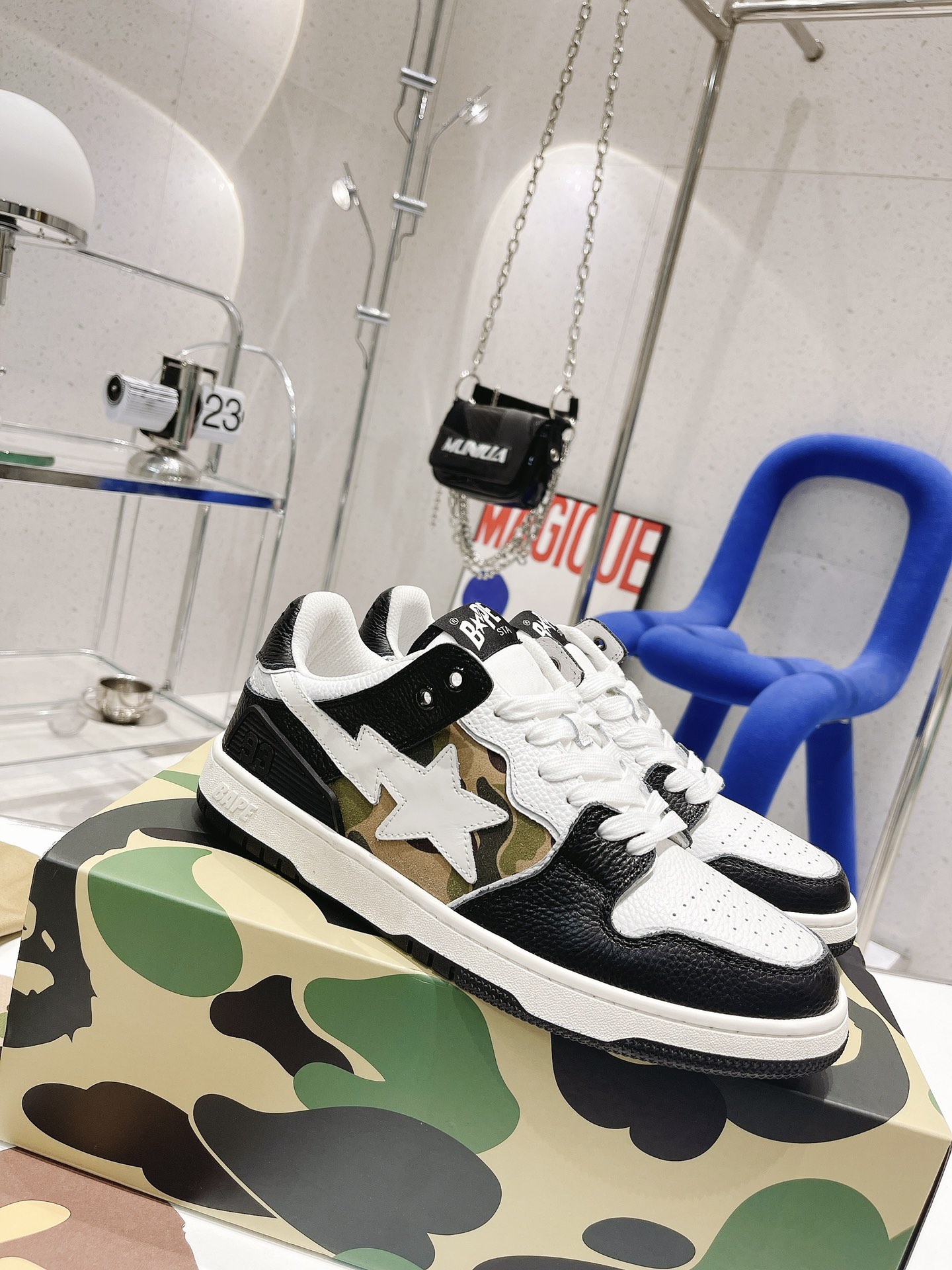 Men Women B*ape Top Sneaker