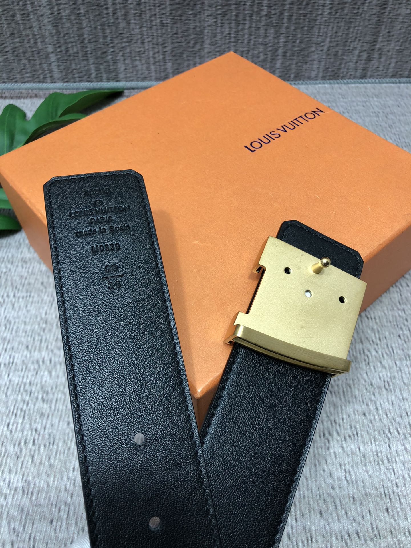 L*ouis V*uitton Belts Top Quality 40MM