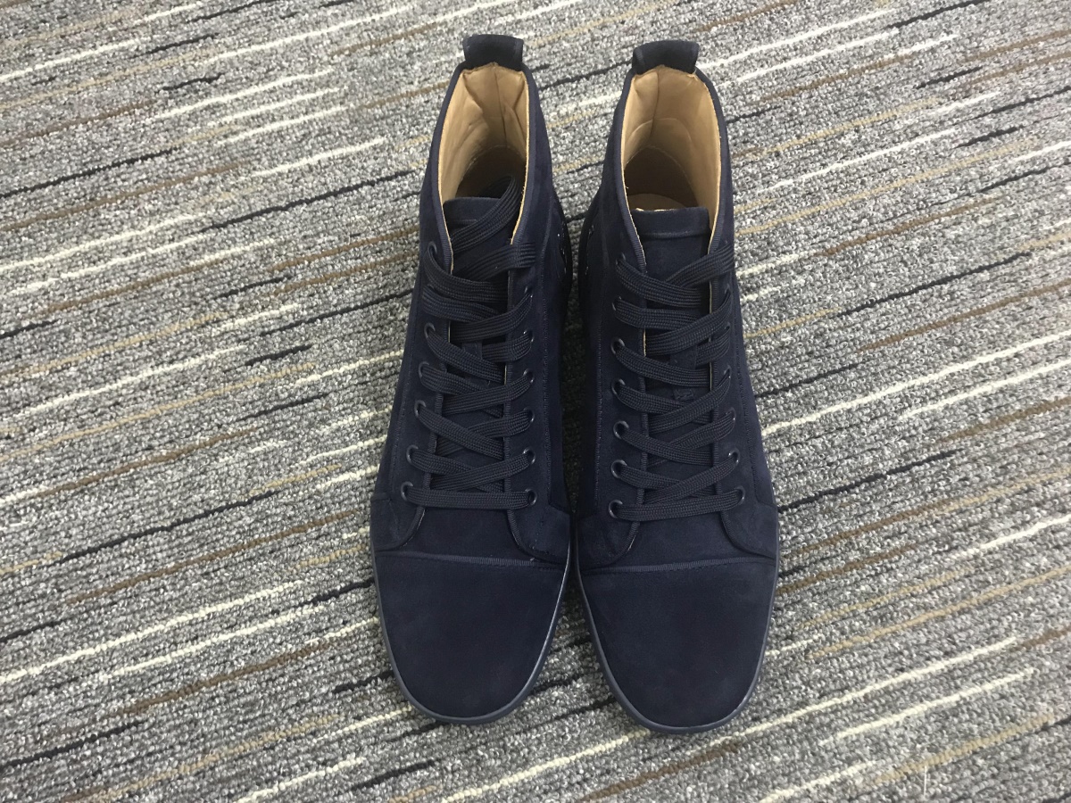 C*ristian L*uboutin Suede Leather Sneaker