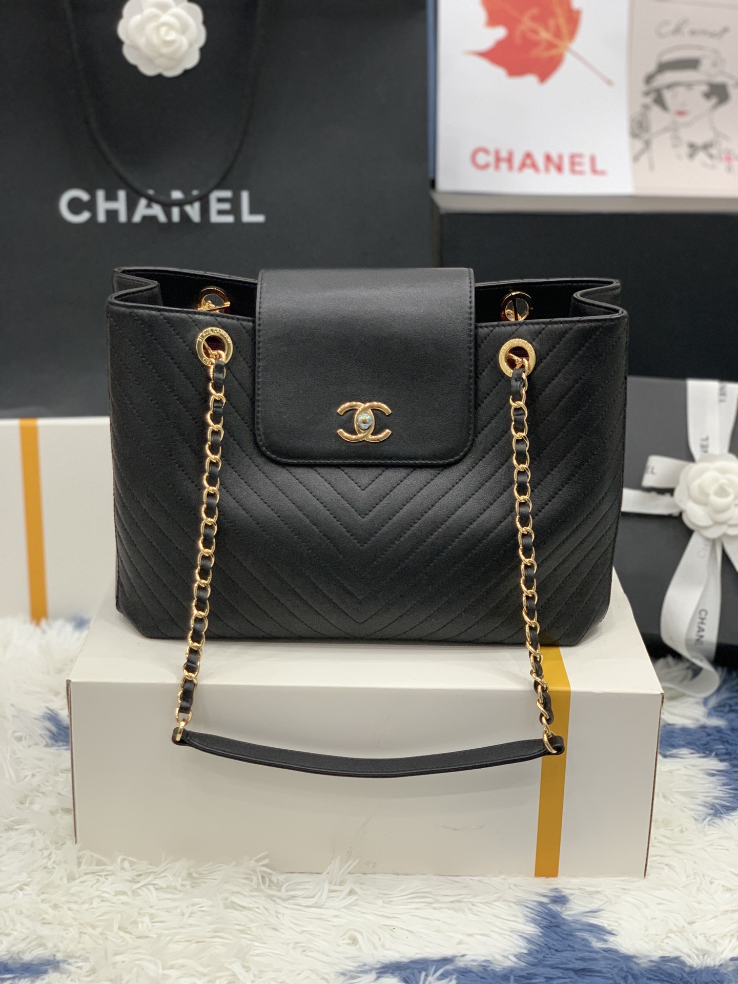 C*hanel Bag Top Quality 33*22*17cm
