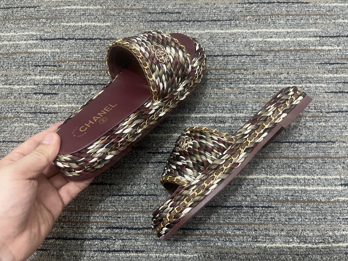Women C*hanel Slippers