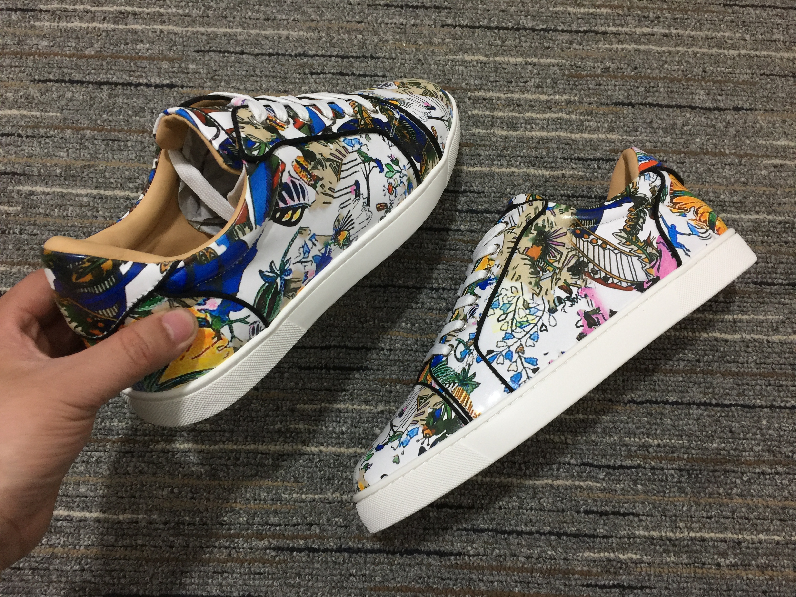 Men C*hristian L*ouboutin Low Top Sneaker