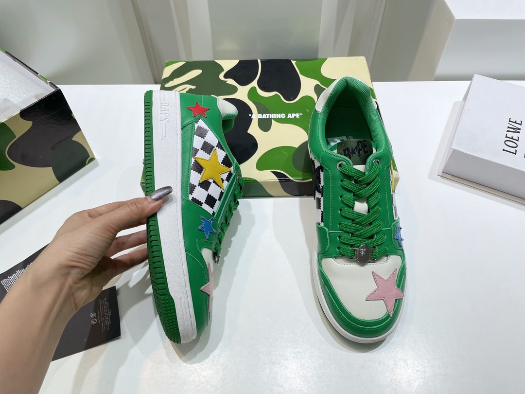 Men Women B*ape Top Sneaker