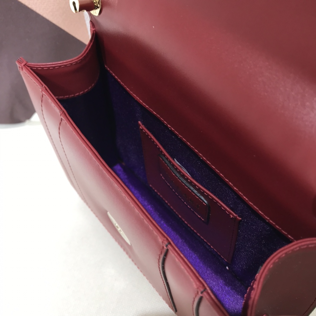 B*vlgari Top Bag 20*14*4.5cm