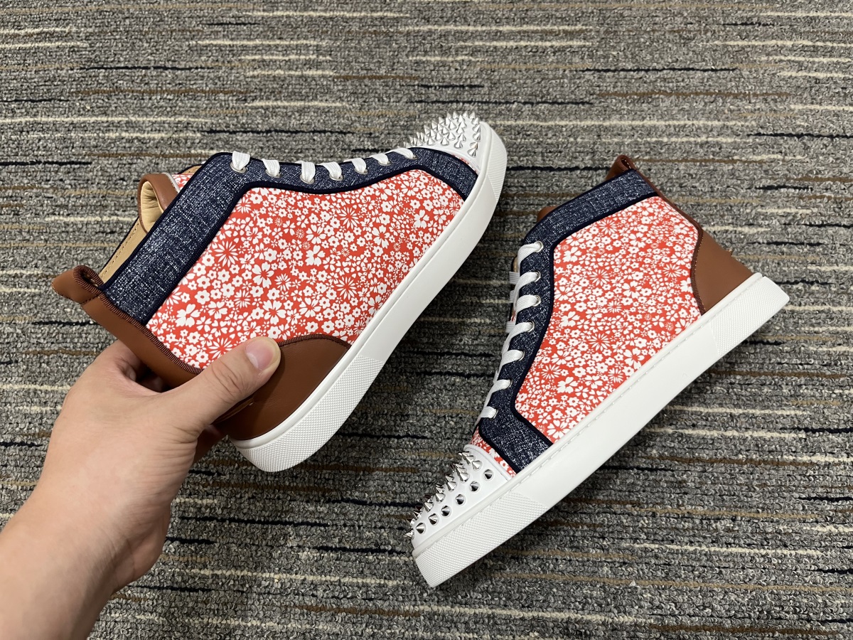 Men Women C*hristian L*ouboutin Top Sneaker