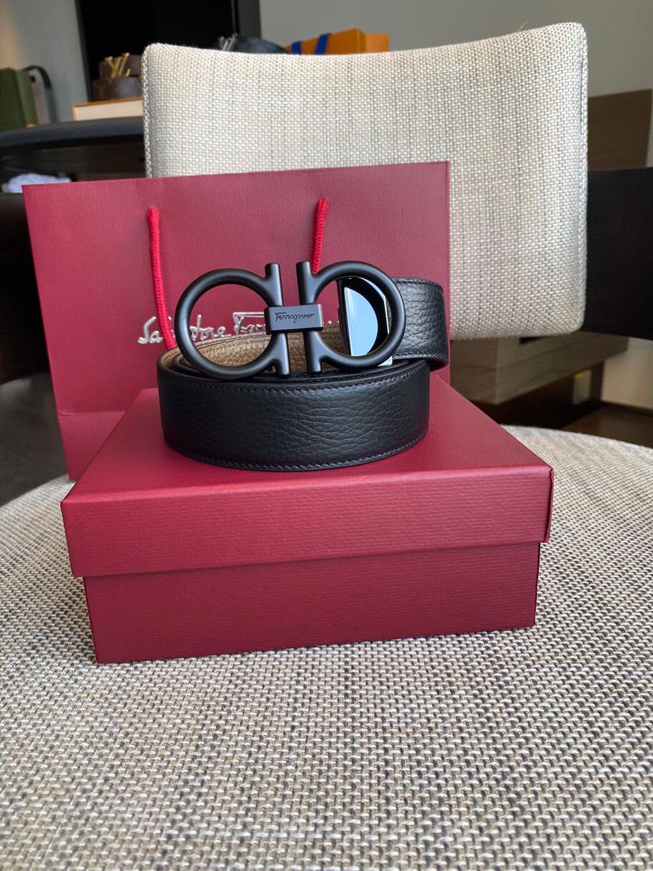 F*erragamo Belts Top Quality 3.5 CM