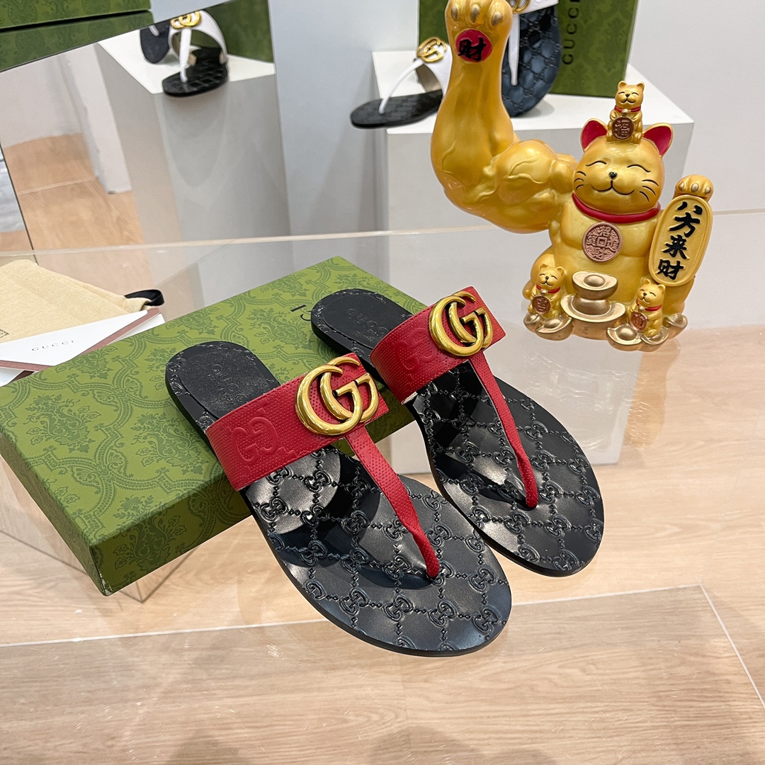 Men Women G*ucci Top Sandals