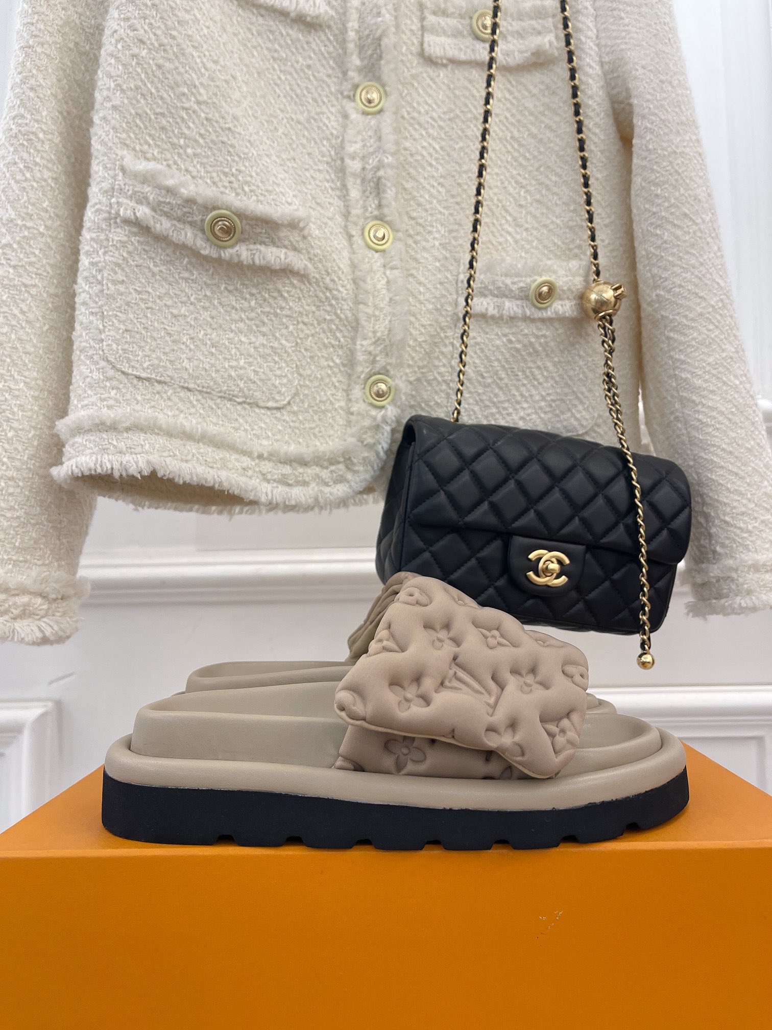 Men Women L*ouis V*uitton Top Sandals