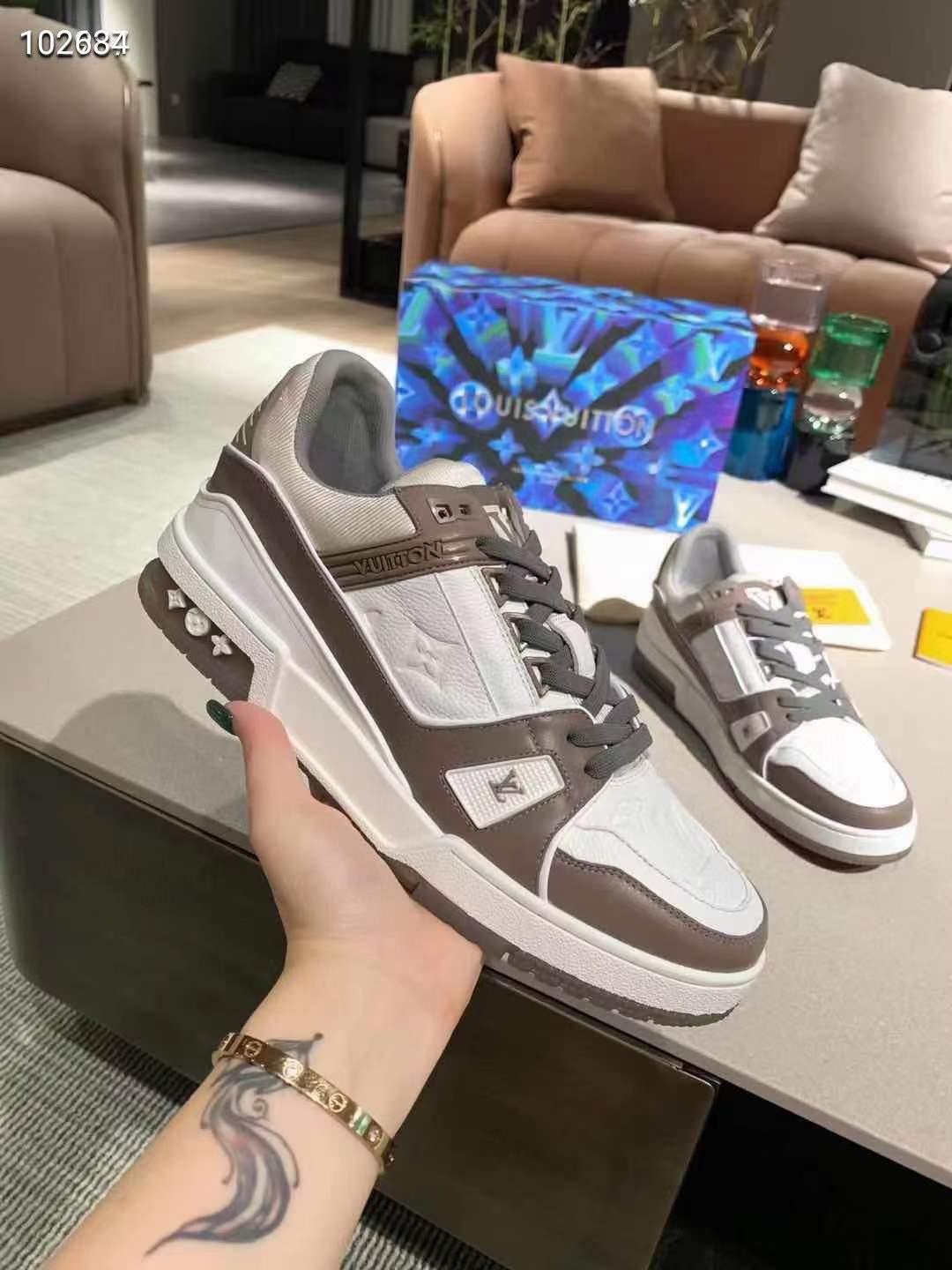 Men Women L*ouis V*uitton Top Sneaker