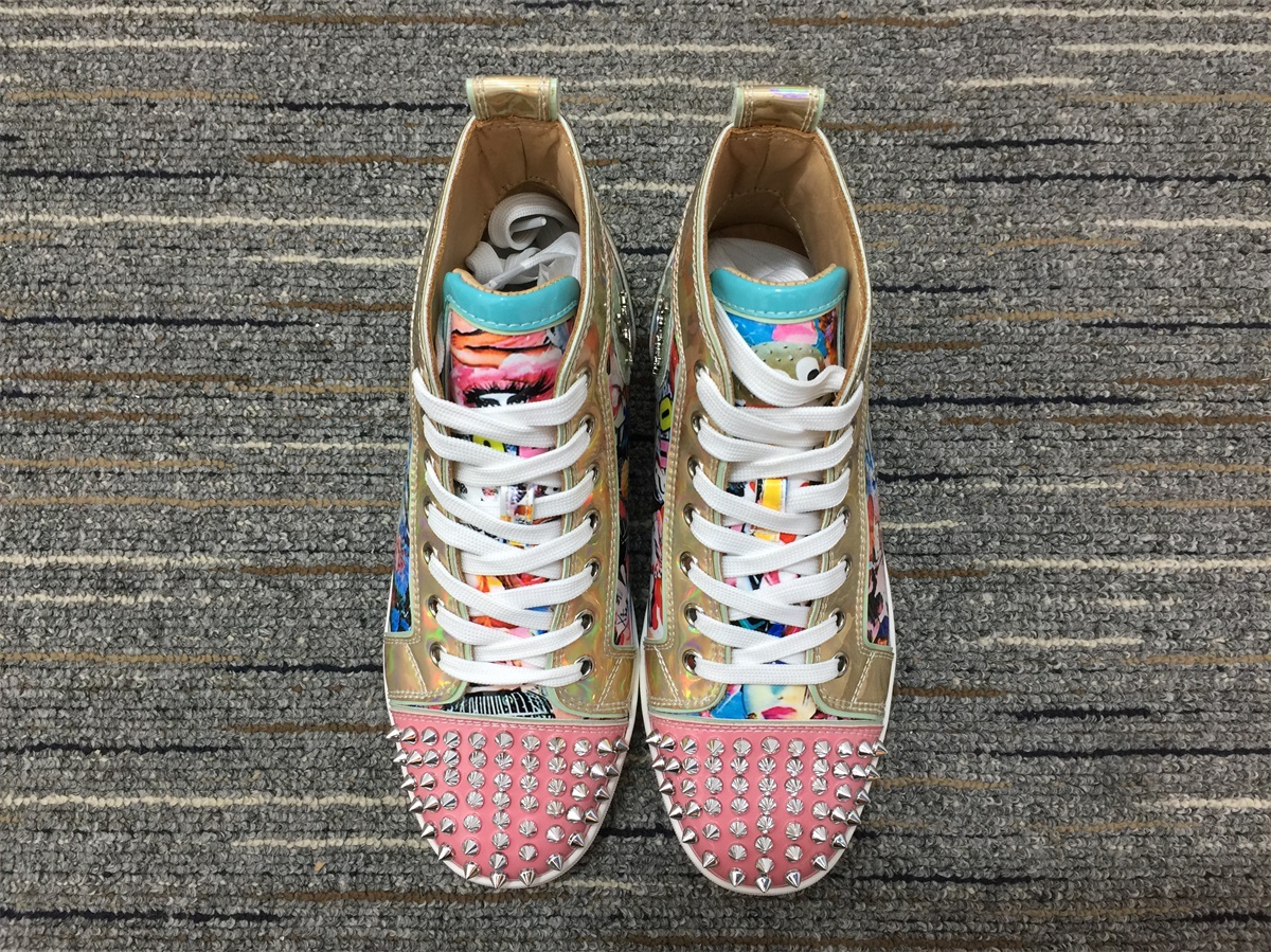 Men Women C*hristian L*ouboutin Top Sneaker