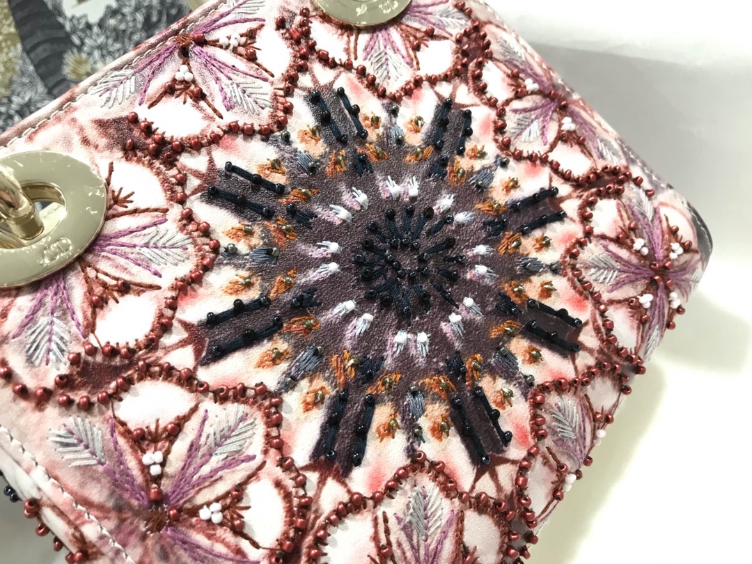 D*ior Top Bag 17*15*7cm