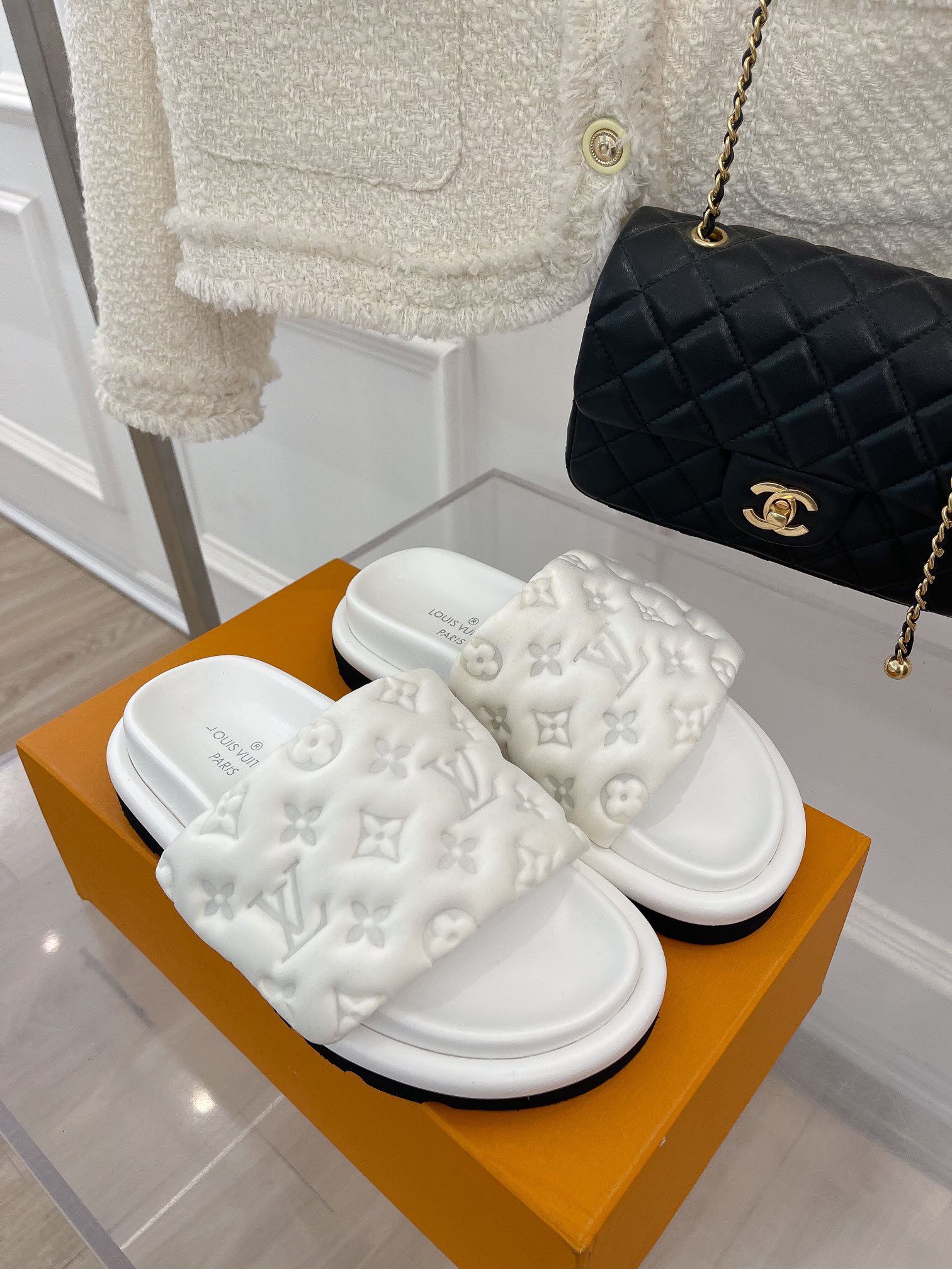 Men Women L*ouis V*uitton Top Sandals