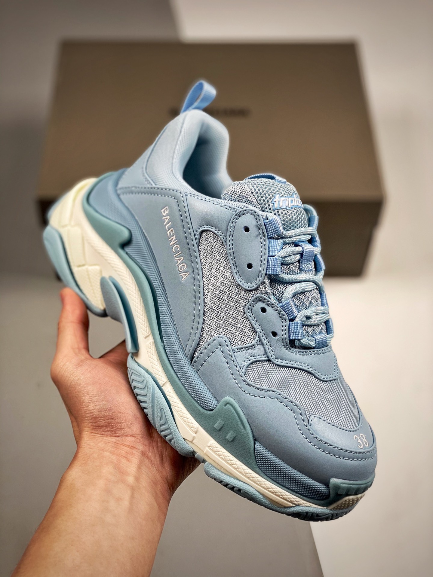 Men Women B*alenciaga Top Sneakers