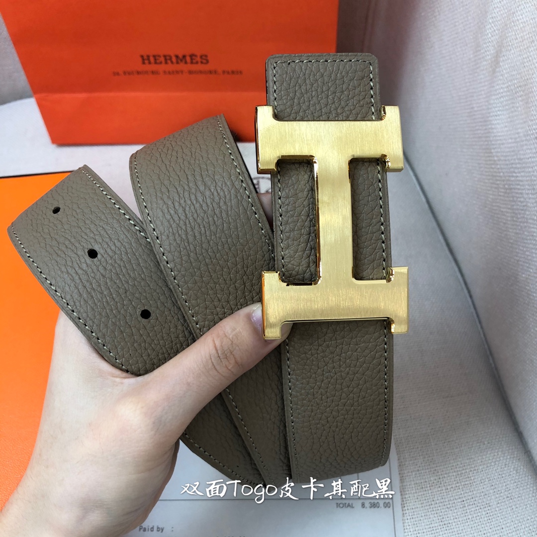 H*ermes Belts Top Quality 3.8CM