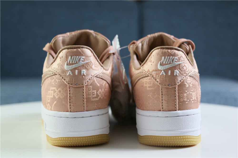 from CLOT X Nike Air Force 1 Low “Rose Gold”